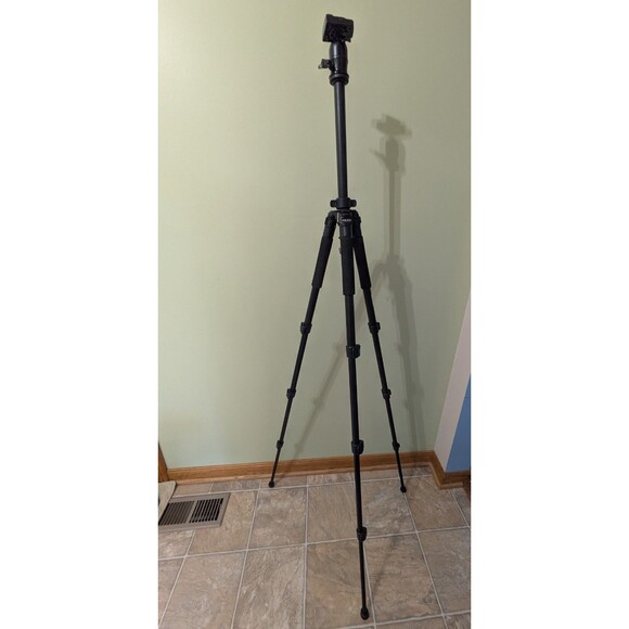 Dolica Proline AX620B100 Professional Aluminum Tripod with Ball Head Black, 60" - Picture 2 of 8